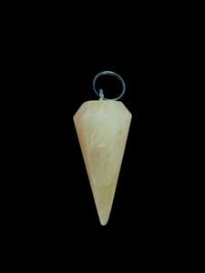 Citrine Gemstone Crystal Pendent For Positivity