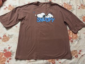 Cute Snoopy Graphic T-Shirt