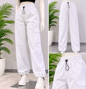 Stylish White Cargo Pants