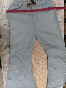 Blue Pearl Jeans with free top