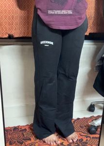 Bonkers Black Casual Pants