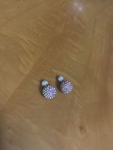 Sparkling Ball Stud Earrings
