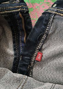 Washed Black Wide Leg Jeans