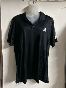 Adidas Black Polo Shirt
