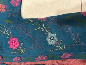 Floral Embroidered Cardigan