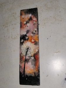 Handmade Watercolor Dandelion Art