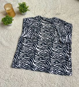 Zebra Print New York Graphic Tee