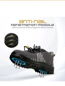 Men safety pattern shoes