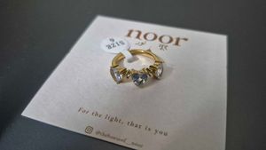 Anti-tarnish tri-hearts ring