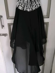 Elegant Black &amp; White Dress
