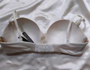 Classic White Padded Bra