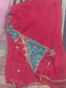 reception saree