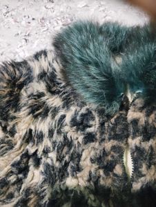 Cozy Faux Fur Leopard Print Jacket