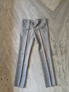 Men's Grey Formal Trousers