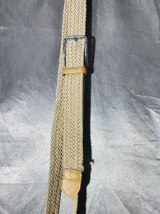 Braided Beige Belt