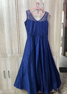 Elegant Navy Blue Gown
