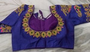 READY MADE BLOUSE WITH EMBROIDERY