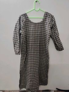 Chic Plaid Mini Dress