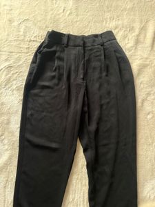 Classic Black Tailored Trousers