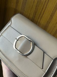 Stylish Beige Crossbody Bag
