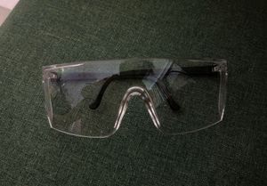 Clear Y2K UV Glasses