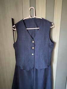 Navy Blue Co-ord Set