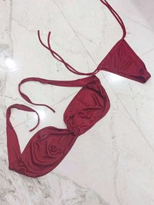 Maroon Bikini Set❤️