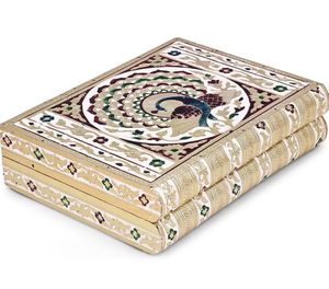 Gold Jewellery Vanity Box Organisers Fashionable