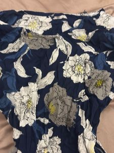 y2k Floral Print Long Sleeve Mini Dress