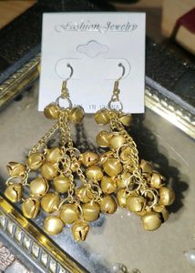 gold kashmiri Earrings