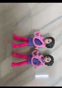 Doll Set with Pink Boots (1 piece only)