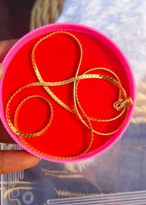 Unisex Gold Polish  Chain Pack Of 1