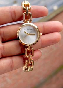 CK Gold Chain Watch
