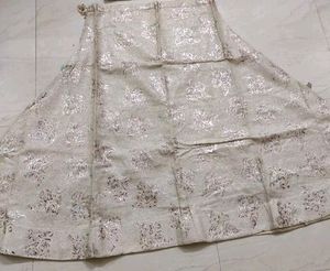 New Foil Printed Jute Skirt