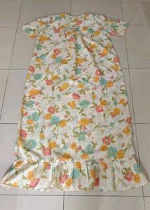 New Unused Cotton Blended Nighty