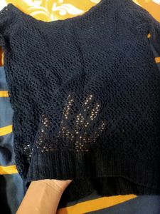 Coquette Crochet Loose Fit Top