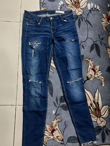 Ripped Denim Jeans