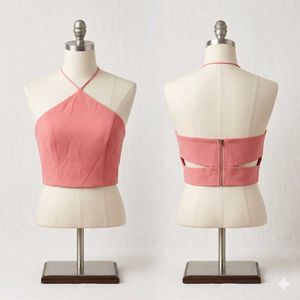 Chic Halter Neck Crop Top