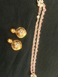Women Anklets Or Earing Combo