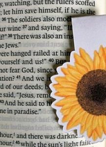 Sun Flower Bookmark