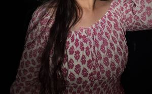 pink floral maxi dress