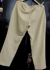 Nude Color Trouser Pant For 36 Waist