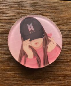 Pop socket BTS Pink And Purple Colour
