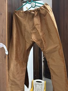 Golden Silk Salwar Pants