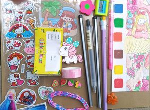 Cute Sticker &amp; Stationery gift Set 26