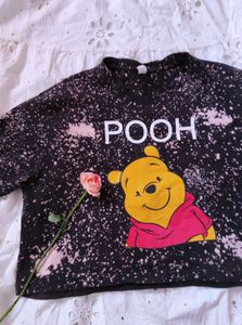 Cute Pooh Graphic T-Shirt
