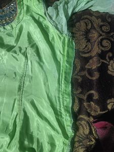 Real Mirror Work Kurta