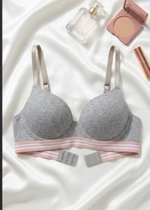Gray Bra