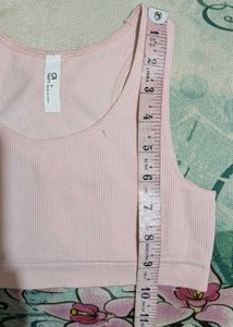 Seamless Ribbed Sports Bra