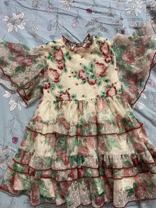 Floral Ruffle Dress